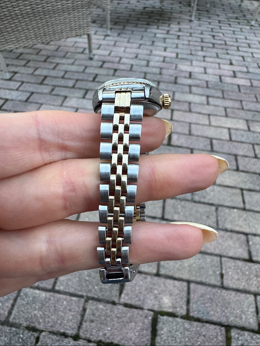 Rolex Two-Tone Gold and Silver Ladies Datejust Watch - Picture 11 of 12